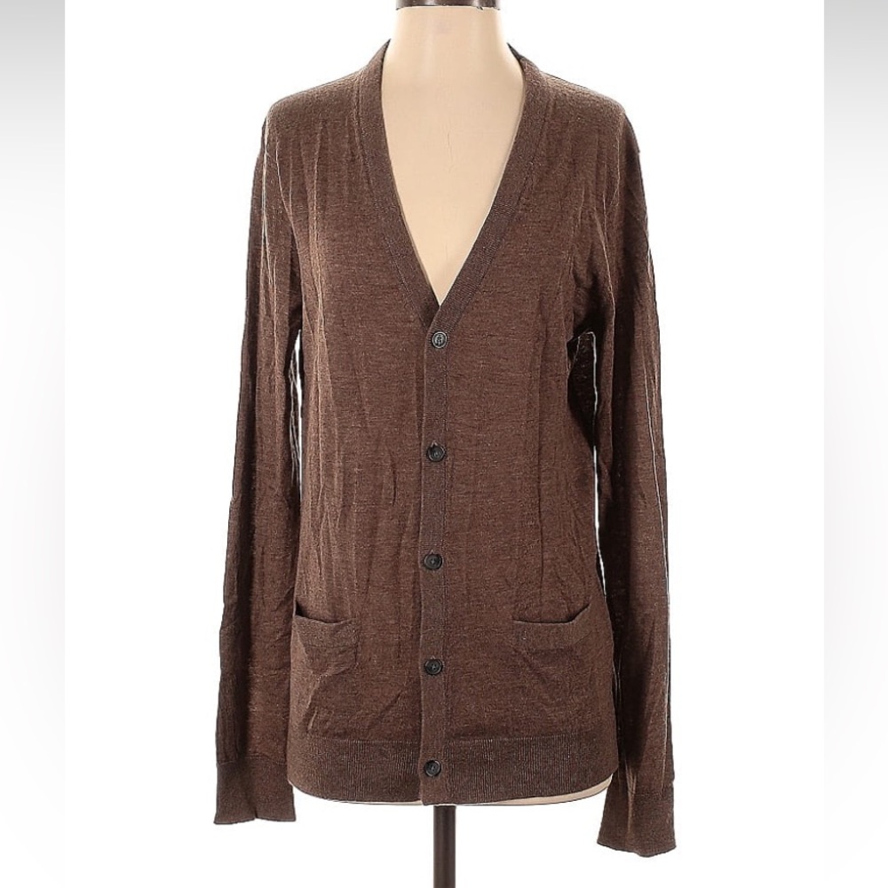 Jacobs by Marc Jacobs 100% cashmere sweater boyfriend cardigan size small